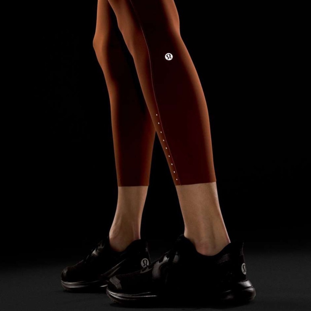 Lululemon Fast & Free High Rise Tights Athletic Leggings Dark Terracotta 14 NWT - Picture 4 of 12